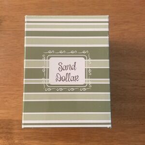 Scentsy Plug-In Wax Warmer Sand Dollar Nightlight Beach Nautical Cream Ocean